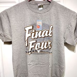 Vintage 2003 Woman's Final Four Texas Longhorns T-shirt Size Large